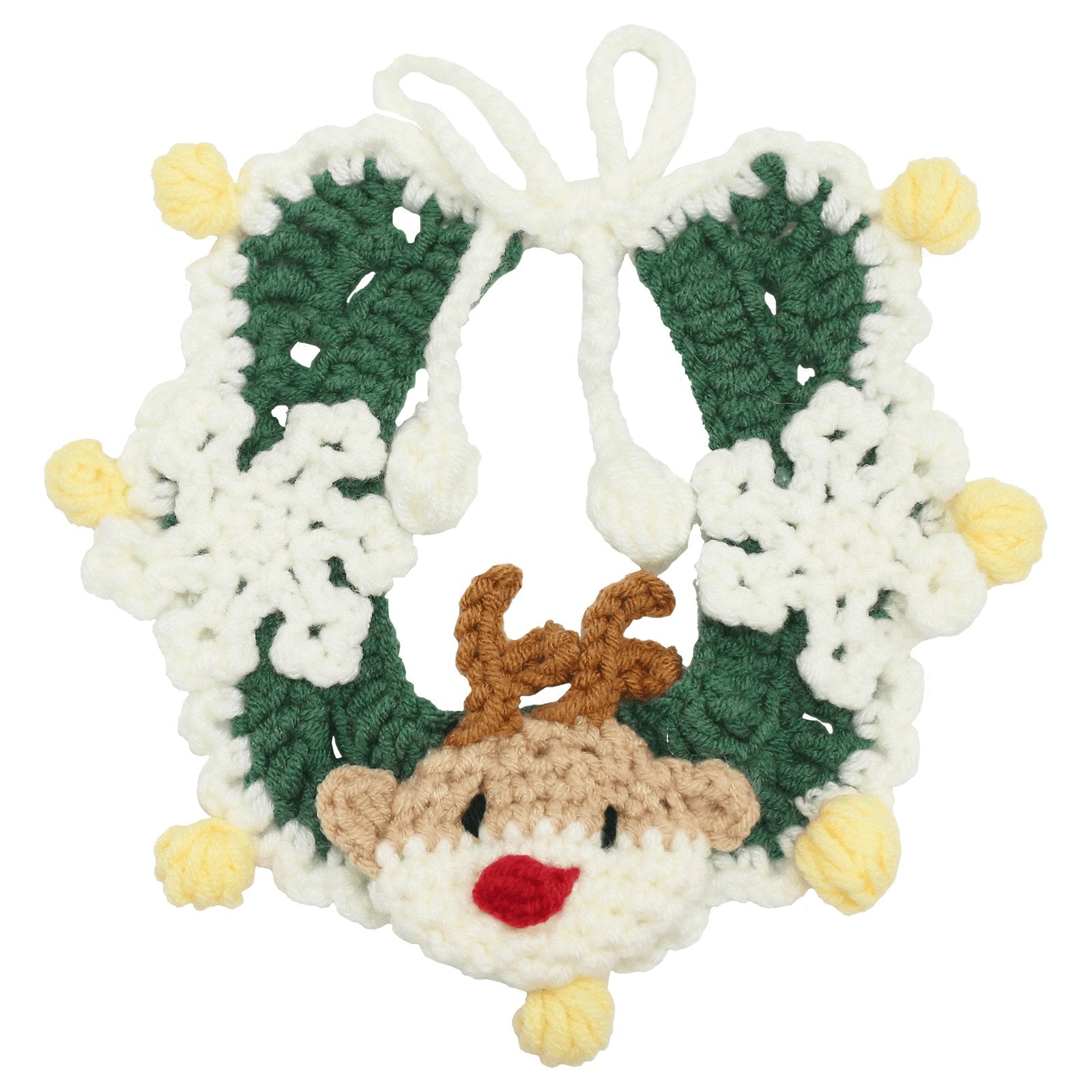 Uniqicon Santa Cat Hat Christmas Costume Dogs Hats Costumes Pets Scarf Outfit Xmas Suit Handmade Knitted Cosplay Pet Clothes Suitable for Large, Medium, and Small Breed - uniqicon
