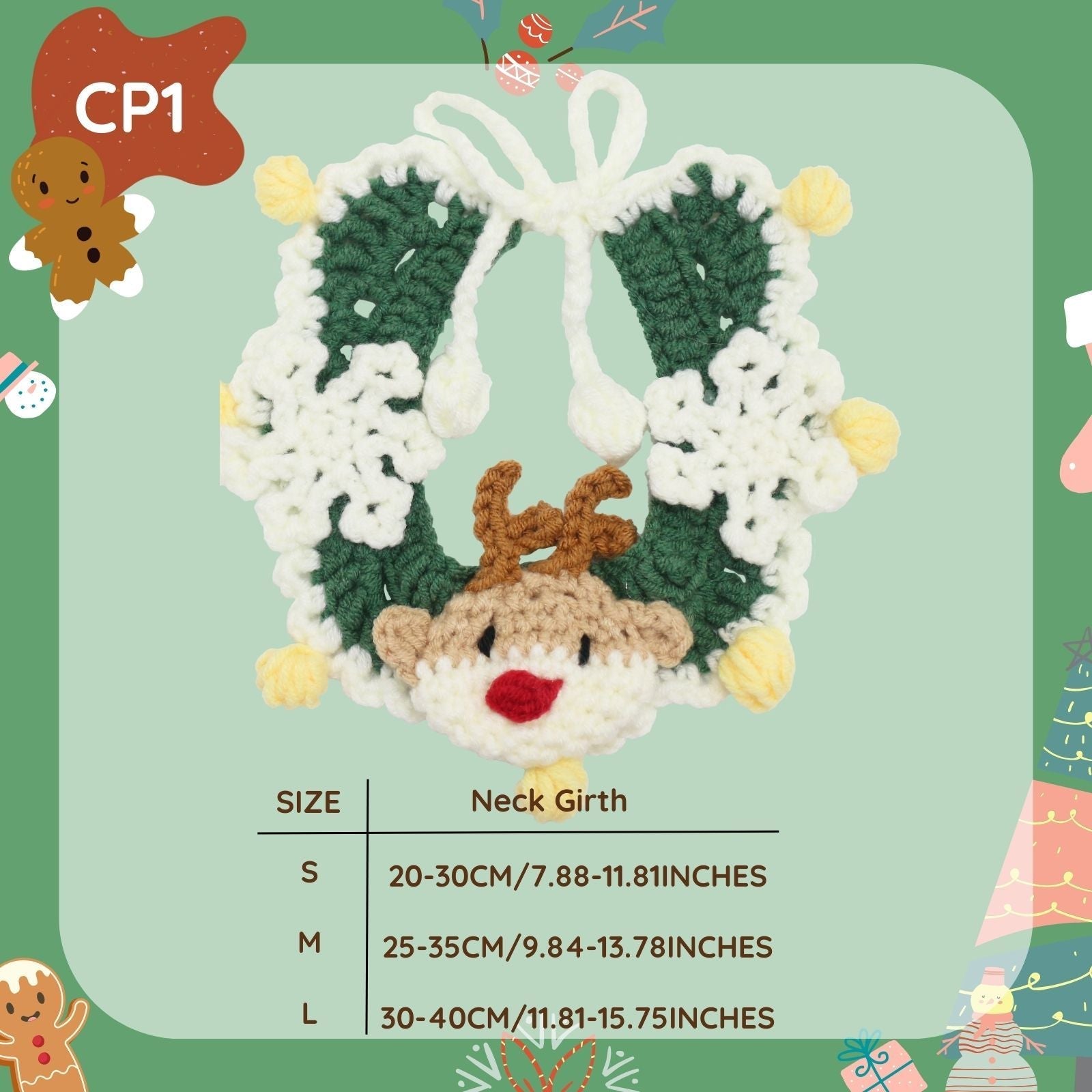 Uniqicon Santa Cat Hat Christmas Costume Dogs Hats Costumes Pets Scarf Outfit Xmas Suit Handmade Knitted Cosplay Pet Clothes Suitable for Large, Medium, and Small Breed - uniqicon